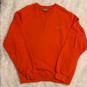 Nike Bright Orange Crewneck Sweatshirt